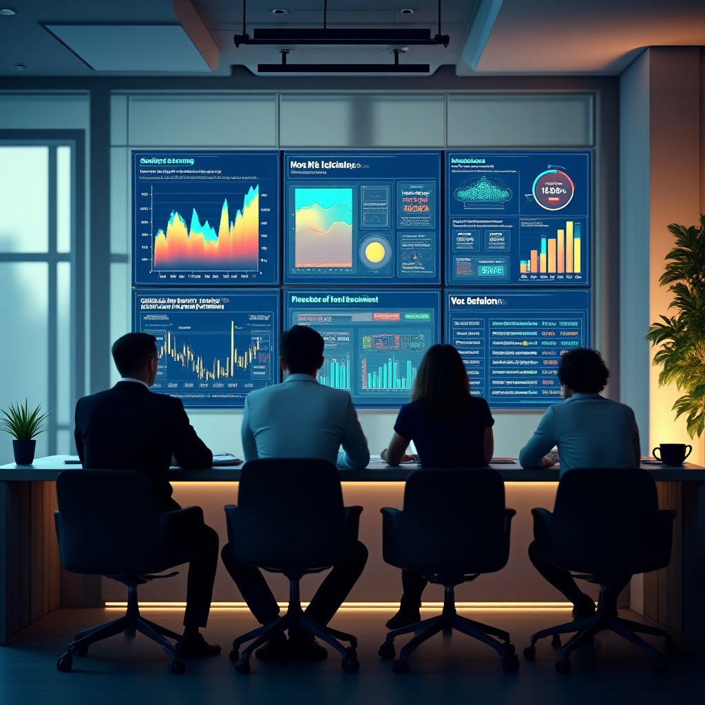 Equipo de FondoSeguro en oficina moderna